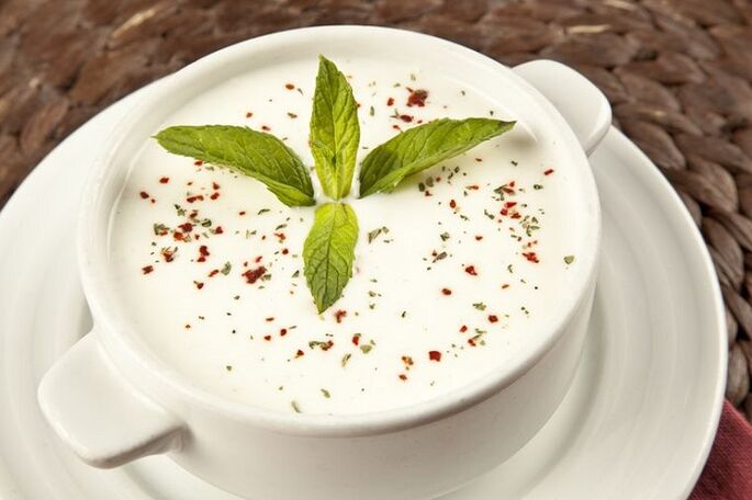 soupe de yaourt minceur