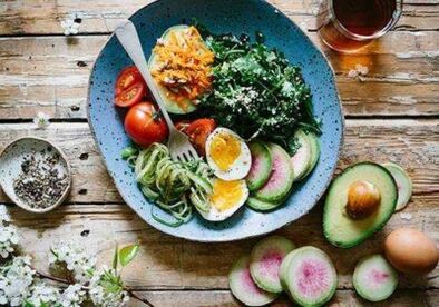 Assiette saine