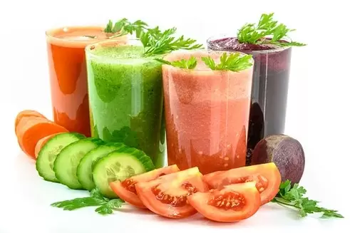 jus de légumes pour un régime à boire